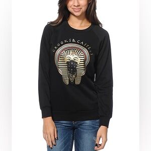 Crooks & Castles Black Pharaoh Sweatshirt